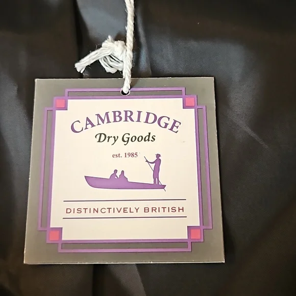 Cambridge Dry Goods Distinctively British Black & White Vest - Picture 7 of 11